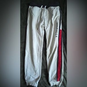 White Tommy Hilfiger sweats